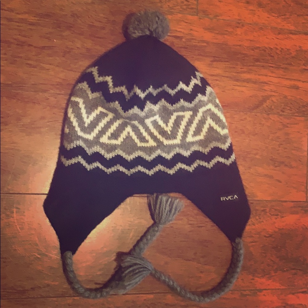 Peruvian style RVCA brand beanie